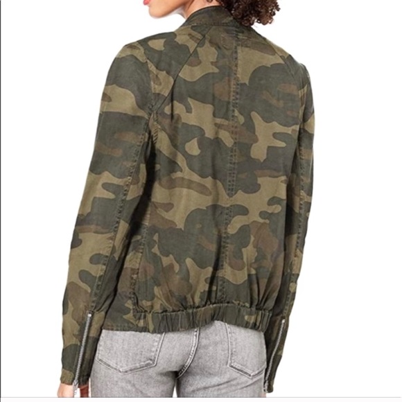 BLANKNYC On Duty Camo Print Moto Jacket XS NWT - Picture 2 of 13
